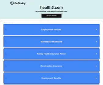 Health3.com(Authority Health Website) Screenshot