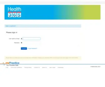 Health365.co.nz(Health 365) Screenshot