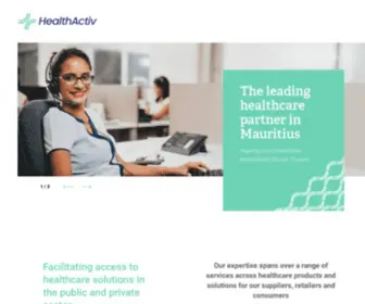 Healthactiv.mu(Healthcare technologies) Screenshot