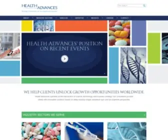 Healthadvances.com(Health Advances) Screenshot