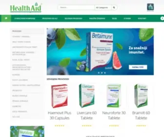 Healthaid.rs(HealthAid Serbia) Screenshot