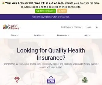 Healthalliance.org(Individual) Screenshot