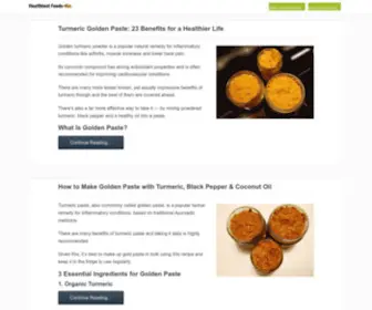 Healthandenergyfoods.com(Healthy Foods And Natural Remedies) Screenshot