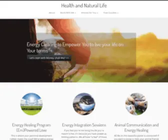 Healthandnaturallife.com(Health and Natural Life) Screenshot