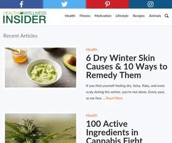 Healthandwellnessinsider.org(Nutrition) Screenshot