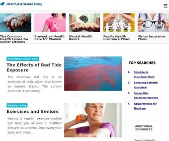 Healthassistancetoday.com(Health assistance today) Screenshot