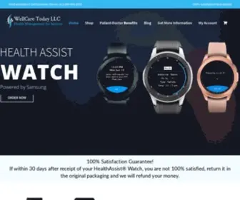 Healthassistwatch.net(Healthcare Wearable Watch) Screenshot