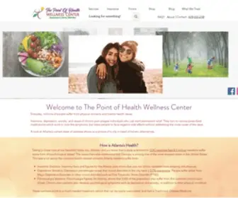 Healthatthepoint.com(Point of Health Wellness) Screenshot