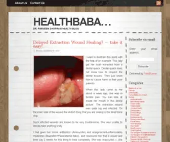 Healthbaba.org(Healthbaba…) Screenshot