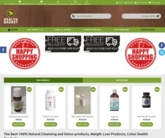 Healthbasket.co.za(Health Basket) Screenshot