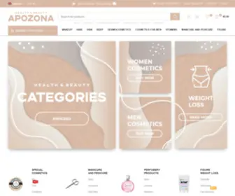 Healthbeautyapozona.com(World Wide Shop) Screenshot