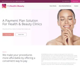 Healthbeautypaymentplans.com.au(The Payment Plan Solution For The Beauty Industry) Screenshot