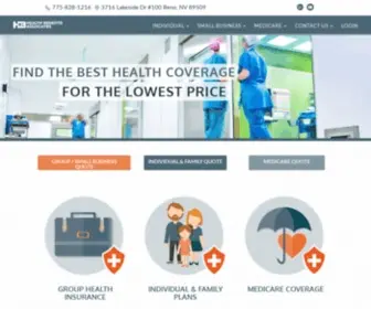 Healthbenefits.net(Health Insurance Reno) Screenshot