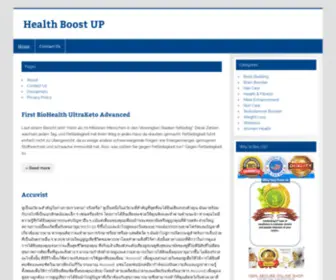 Healthboostup.com(Healthboostup) Screenshot