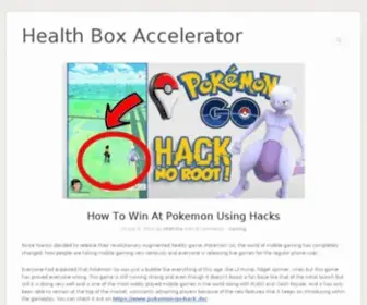 Healthboxaccelerator.com(Connect, Innovate & Grow) Screenshot