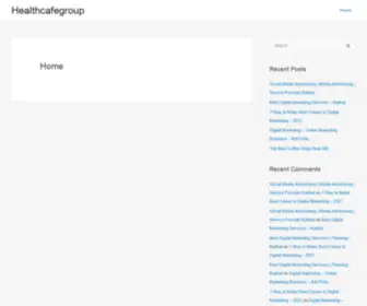 Healthcafegroup.com(Oops, something lost) Screenshot