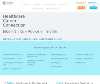 Healthcallings.com(Medical Jobs) Screenshot