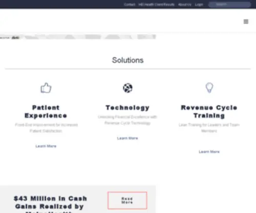 Healthcare-Consulting.org(Healthcare Consulting Firm) Screenshot