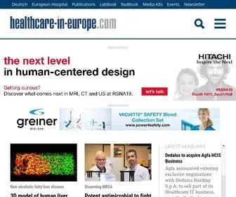 Healthcare-IN-Europe.com(Healthcare business news) Screenshot