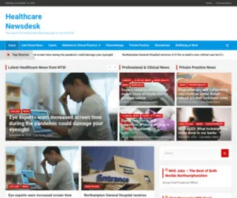 Healthcare-Newsdesk.co.uk(Healthcare Newsdesk) Screenshot