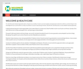 Healthcare-NRW.de(WELCOME@HEALTHCARE) Screenshot