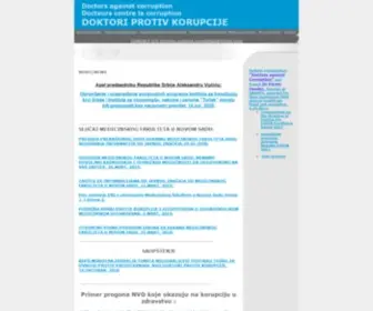 Healthcareanticorruption.org(Website Name) Screenshot