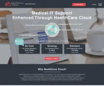 Healthcarecloud.com.au(HealthCare Cloud) Screenshot