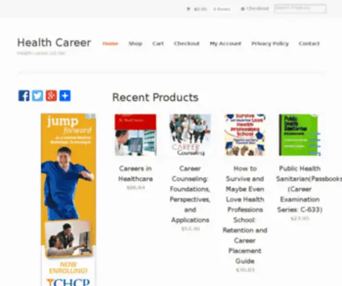 Healthcareer.ca(HealthCare Professional Recruitment Health care jobs) Screenshot