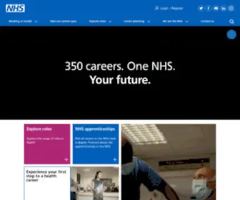 Healthcareers.nhs.uk(Health Careers) Screenshot