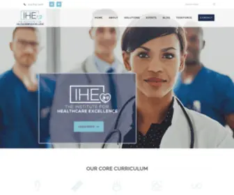 Healthcareexcellence.org(The Institute for Healthcare Excellence) Screenshot