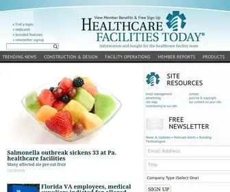 Healthcarefacilitiestoday.com(Healthcare Facilities Today) Screenshot