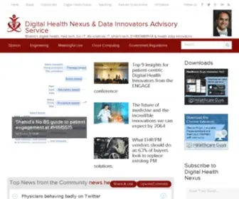 Healthcareguy.com(Digital Health Nexus & Data Innovators Advisory Service) Screenshot