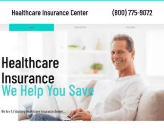 Healthcareinsurancecenter.com(Healthcare Savings With Ease) Screenshot