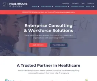 Healthcareitleaders.com(Healthcare IT Leaders) Screenshot
