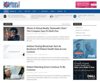 Healthcareittoday.com(Healthcare IT Today) Screenshot