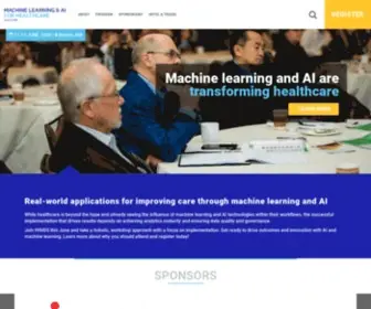 Healthcaremachinelearningai.com(Machine Learning & AI for Healthcare) Screenshot