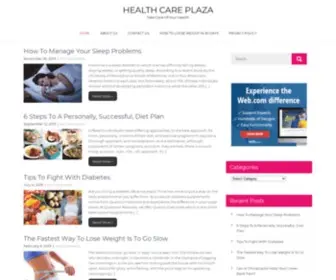 Healthcareplaza.net(Health Care Plaza) Screenshot