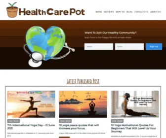 Healthcarepot.com(Health Care Pot) Screenshot