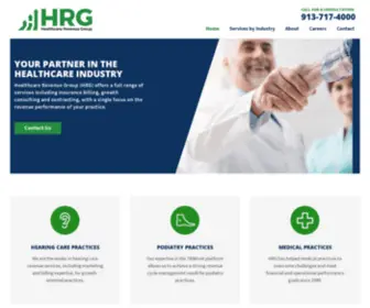 Healthcarerevenuegroup.com(Your Partner in the Healthcare Industry) Screenshot