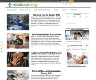 Healthcaresalaryinfo.com(Healthcare Salary Info) Screenshot