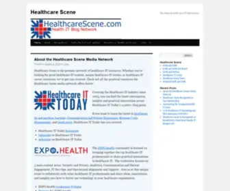 Healthcarescene.com(Healthcare Scene) Screenshot