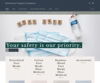 Healthcaresupplyco.com(Healthcare Supply Company) Screenshot