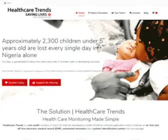 Healthcaretrends.co(Healthcare Trends) Screenshot