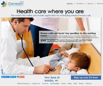 Healthcarewhereyouare.net(IGenezen. iGenezen) Screenshot