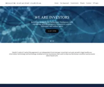 Healthcatalystcapital.com(Health Catalyst Capital Management) Screenshot