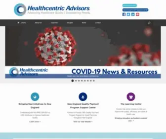 Healthcentricadvisors.org(Healthcentric Advisors) Screenshot