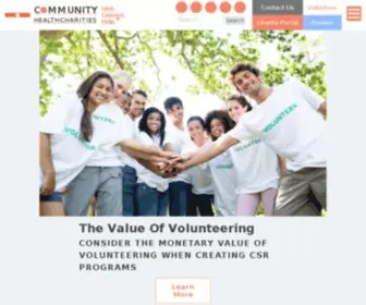 Healthcharities.org(Community Health Charities) Screenshot