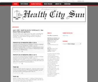 Healthcitysun.com(Healthcitysun) Screenshot