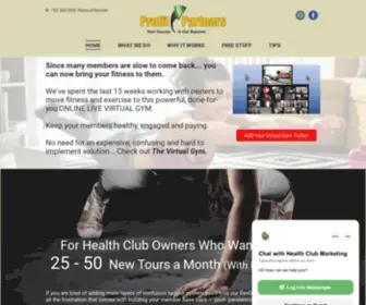 Healthclubmarketing.org(Health Club Marketing and Advertising for health clubs) Screenshot
