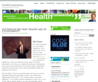 Healthcommentary.org(Exploring Human Potential) Screenshot